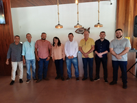 Vereadores  participam de Reunião com Deputado Dilmar Dalbosco  em Nova Maringá 